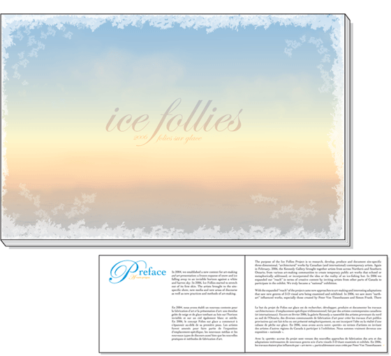 ice follies 2006 book design