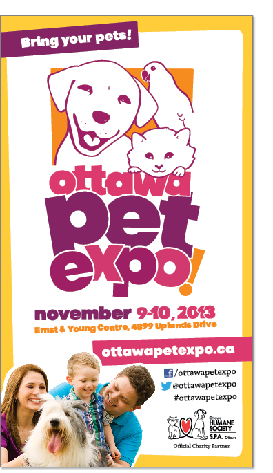 ottawa pet expo poster design